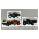 Three Chevrolet Diecast Models