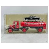 Die-Cast Coastal Tanker Truck & Black Sedan