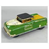 Tin Lithographed Country Produce Toy Car