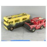 Vintage Tonka RV and Firetruck Vehicles