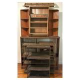 Shelving with Entertainment Center
