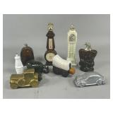 Novelty Glass Decanters and Bottles