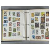 Binder of Worldwide Postage Stamps