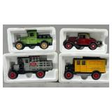 Four Classic Chevrolet Diecast Models