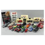 Vintage and Modern Die-Cast Vehicles