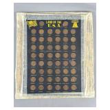 1976 Bicentennial Penny Set with State Display