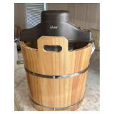 Oster Electric Wooden Ice Cream Maker