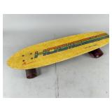 Hobie Hustler Skateboard with Red Wheels