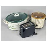 Slow Cookers and Toaster