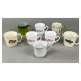 Ceramic and Glass Mug Collection