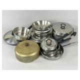 Stainless Steel and Aluminum Cookware