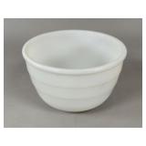 GE White Glass Mixing Bowl