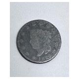 1822 Large Cent U.S. Copper Coin