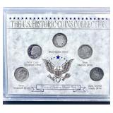 U.S. Historic Dimes Collection Set