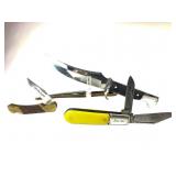 Linder Bowie Knife, Valor Pony and Barlow F/F