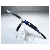 Case XX USA Blue Bone Stockman Pocket Knife