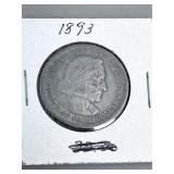 1893 Columbian Exposition Half Dollar