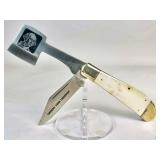 Elk Horn Cherry Tree Chopper Pocket Knife