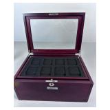 Wooden Coin Display Case for Morgan and Peace