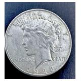 1923 Peace Silver Dollar Coin