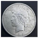 1923 Peace Silver Dollar Coin