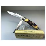 Camillus Swan Brand Two-Blade Folding Knife