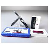 2 Pocket Knives: Boker 10756 and Vict.