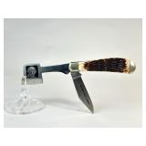 Elk Horn Handle 'Cherry Tree Chopper' Pocket