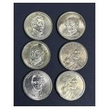 US Presidential and Sacagawea Dollar Coins, 6