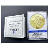 1849 Liberty Head Double Eagle Replica Coin