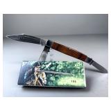 Mersco Three-Blade Folding Pocket Knife