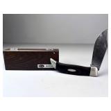 Case XX Buffalo Folding Knife with Wooden Box