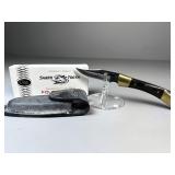 Case XX Shark Tooth Folding Knife With Sheath