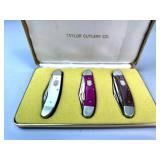Taylor Cutlery Tennessee Presidents Knife Set
