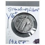 1925-P Standing Liberty Silver Quarter