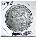 1899-O Morgan Silver Dollar