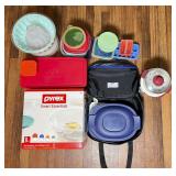 Pyrex Bowls, Crock-Pot, and Containers