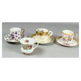 Porcelain Demitasse Cup and Saucer P