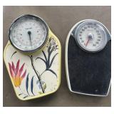 Two Analog Bathroom Scales Assorted Designs