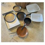 Cookware Lot With Corning Ware Pieces