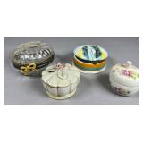 Decorative Trinket Boxes Lot