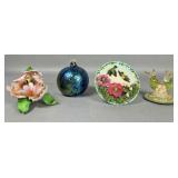 Decorative Porcelain and Glass Figurines Assm