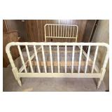 Cream Painted Spindle Full Size Bed Frame