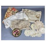 Handmade Crochet Doilies and Linens