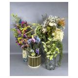 Artificial Flower Arrangements in Vv