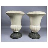 Ceramic Urn-Shaped Vases