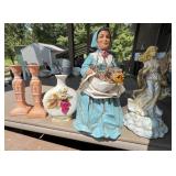 Ceramic and Plaster Decorative Figurine