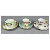 Porcelain Demitasse Cup and Saucer P