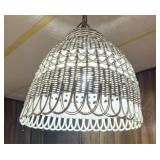 Woven Rattan Hanging Pendant Lamp Shade