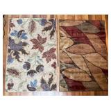 Patterned Area Rugs, 48x30 Inches